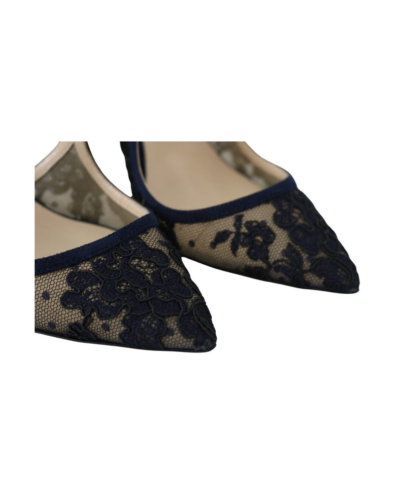 Jimmy Choo Navy Leather Lancer Pumps Elegance Unleashed Glam Steals