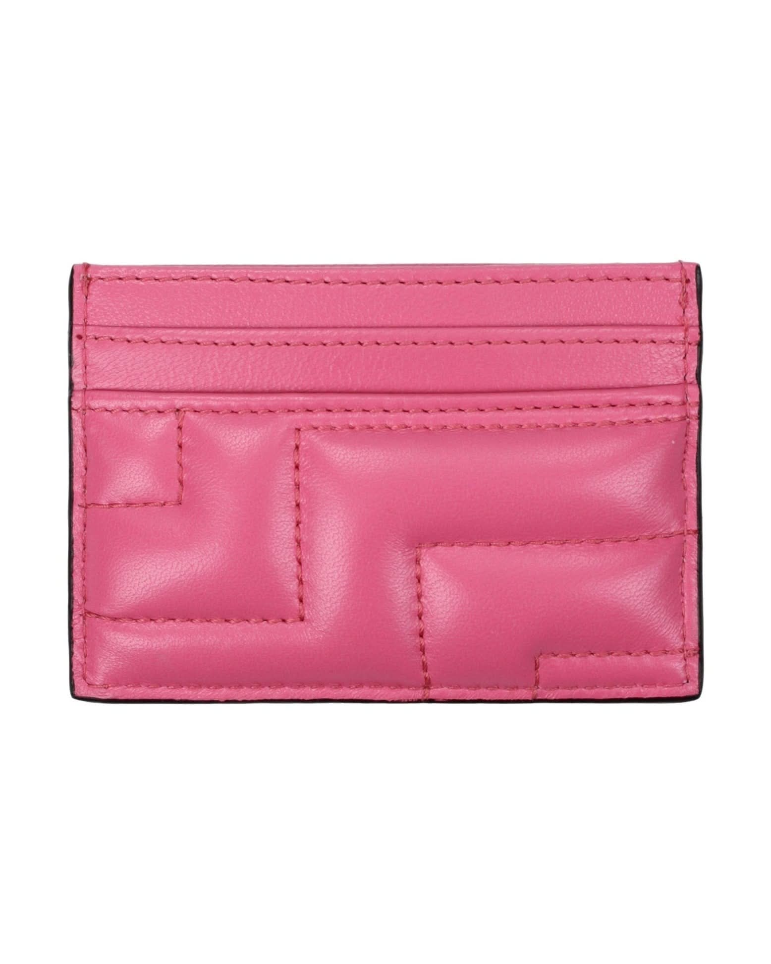 Jimmy Choo Pink Leather Cardholder 