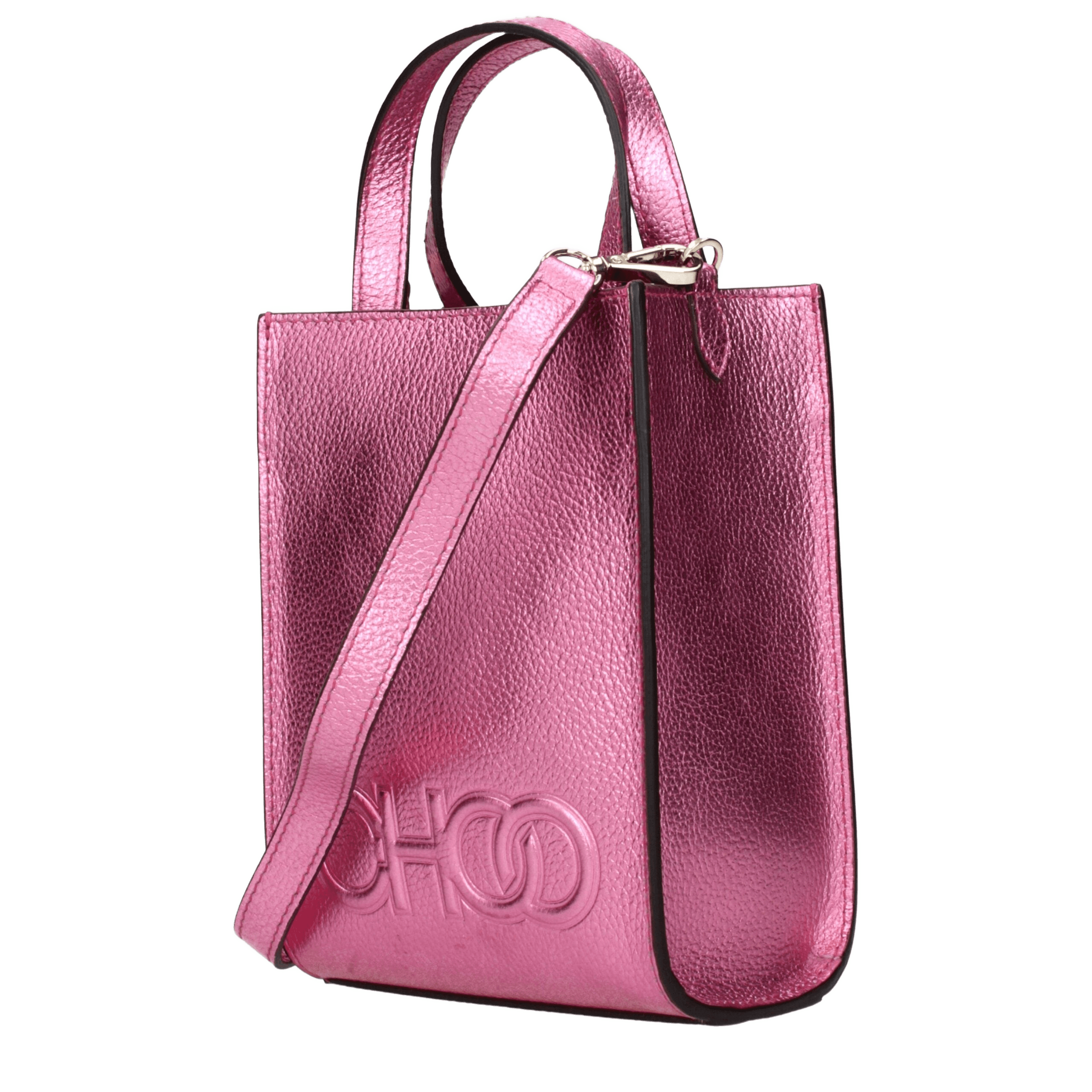 Jimmy Choo Pink Leather Handbags Glam Steals