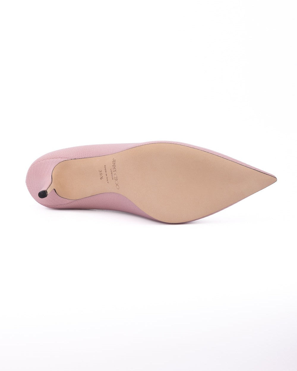 Jimmy Choo Pink Leather Lizard Printed Love 85 Pumps Glam Steals