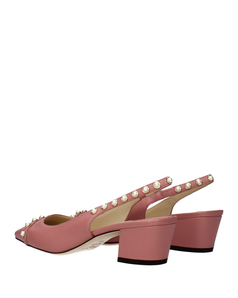 Jimmy Choo Pink Leather Platform Sandals Glam Steals