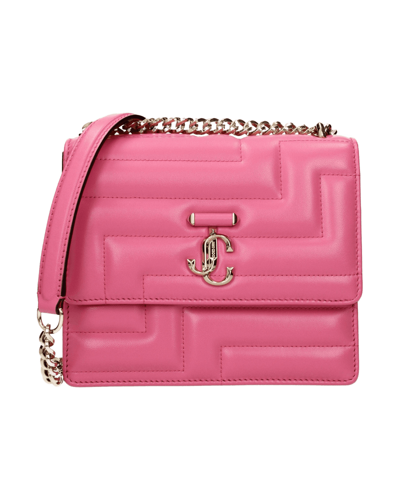 Jimmy Choo Pink Leather Shoulder Bag Glam Steals