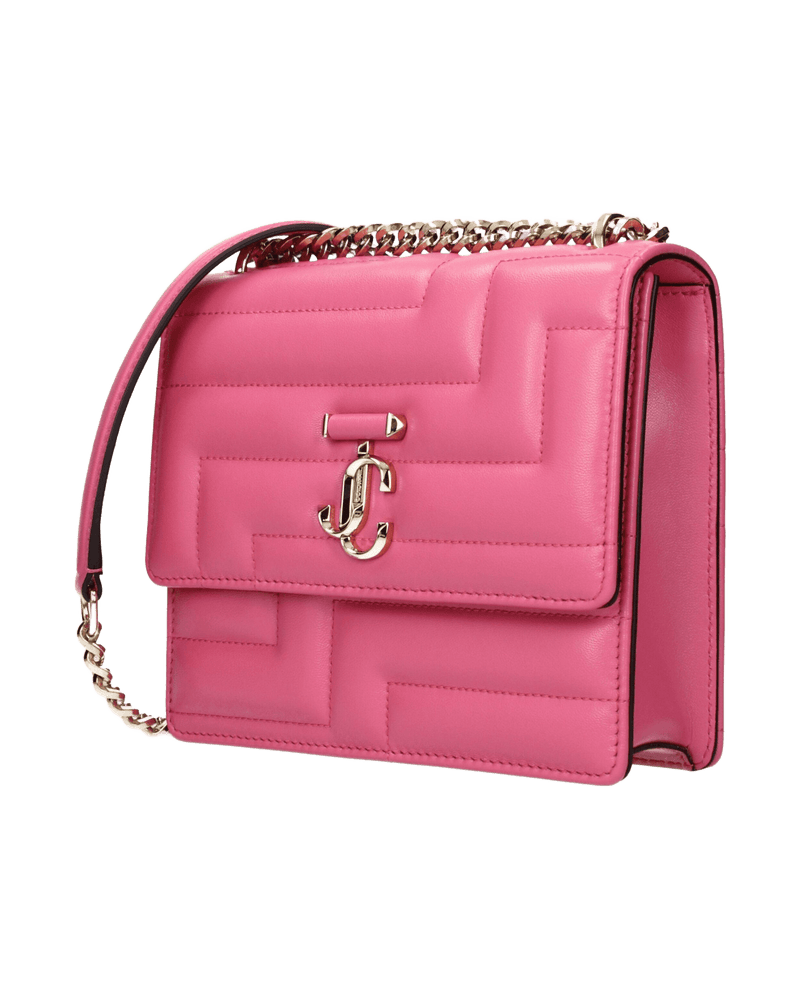 Jimmy Choo Pink Leather Shoulder Bag Glam Steals