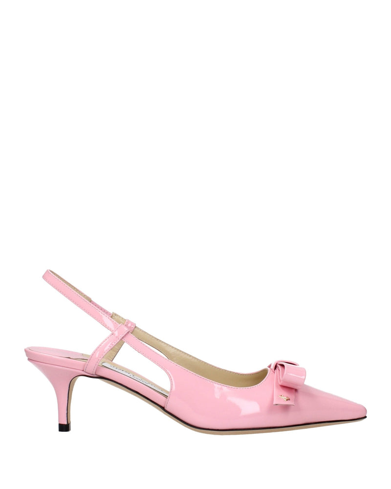 Jimmy Choo Pink Leather Stiletto Heel Glam Steals