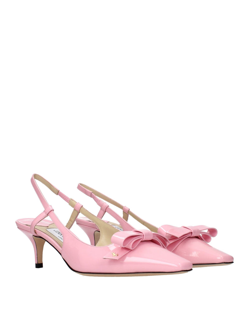 Jimmy Choo Pink Leather Stiletto Heel Glam Steals