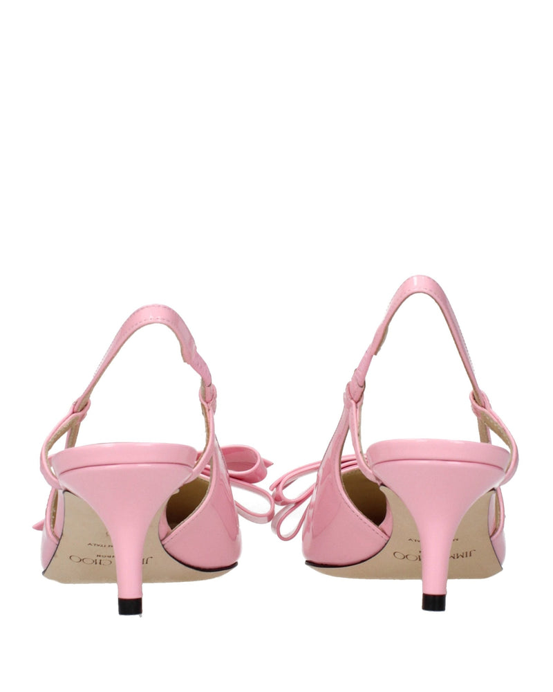 Jimmy Choo Pink Leather Stiletto Heel Glam Steals