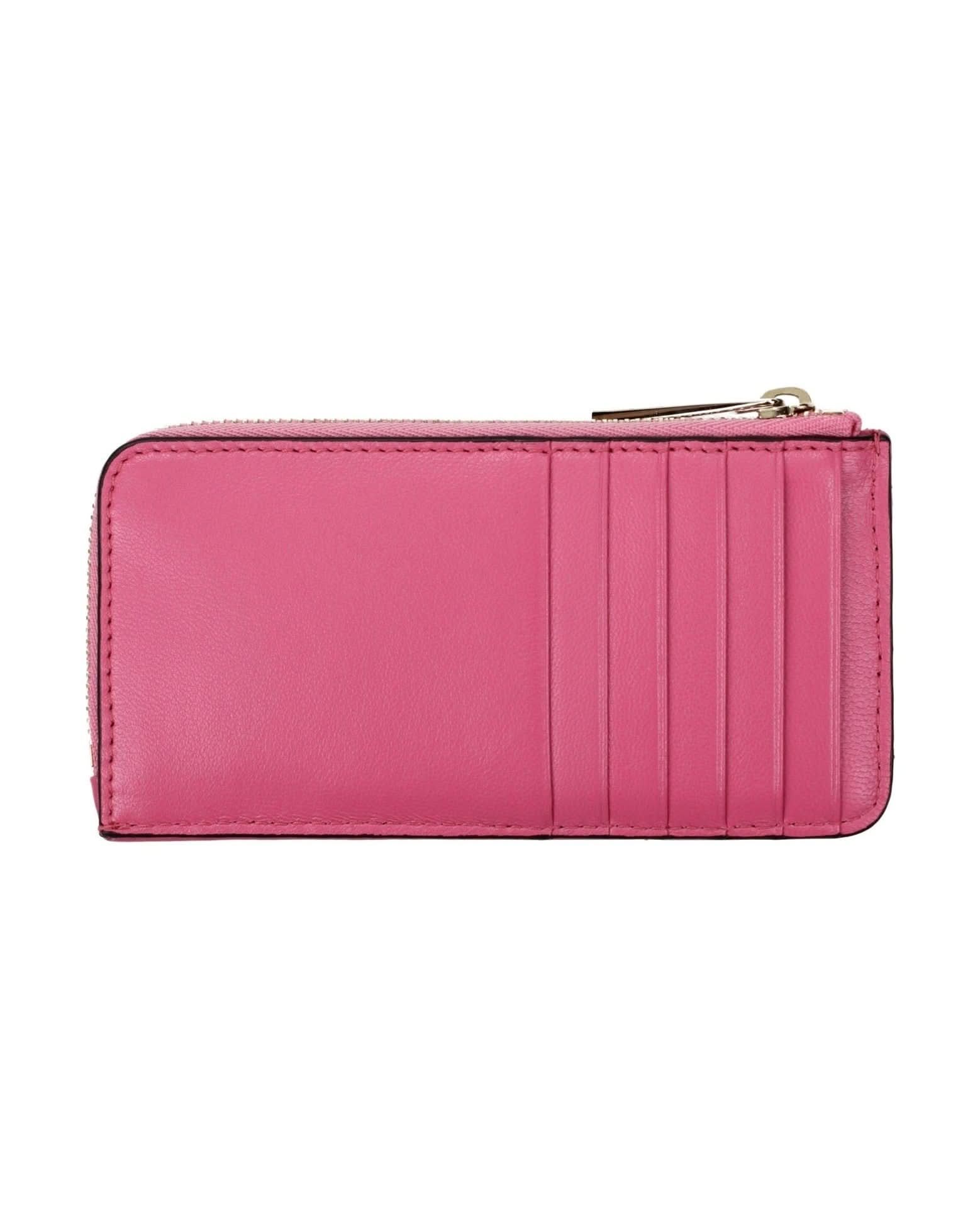 Jimmy Choo Pink Leather Wallet 
