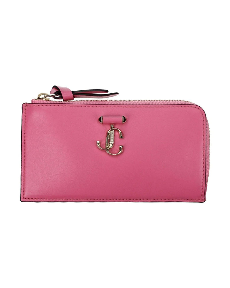 Jimmy Choo Pink Leather Wallet 