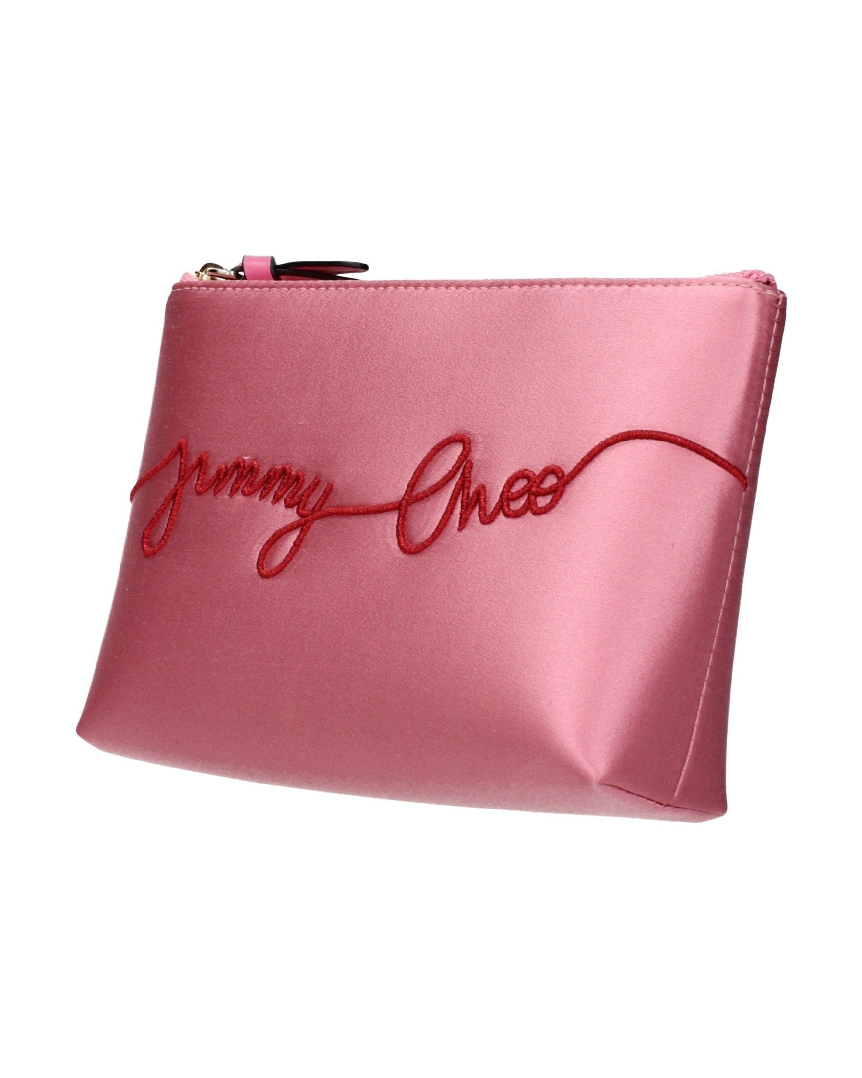 Jimmy Choo Pink Satin Clutch Bag Glam Steals
