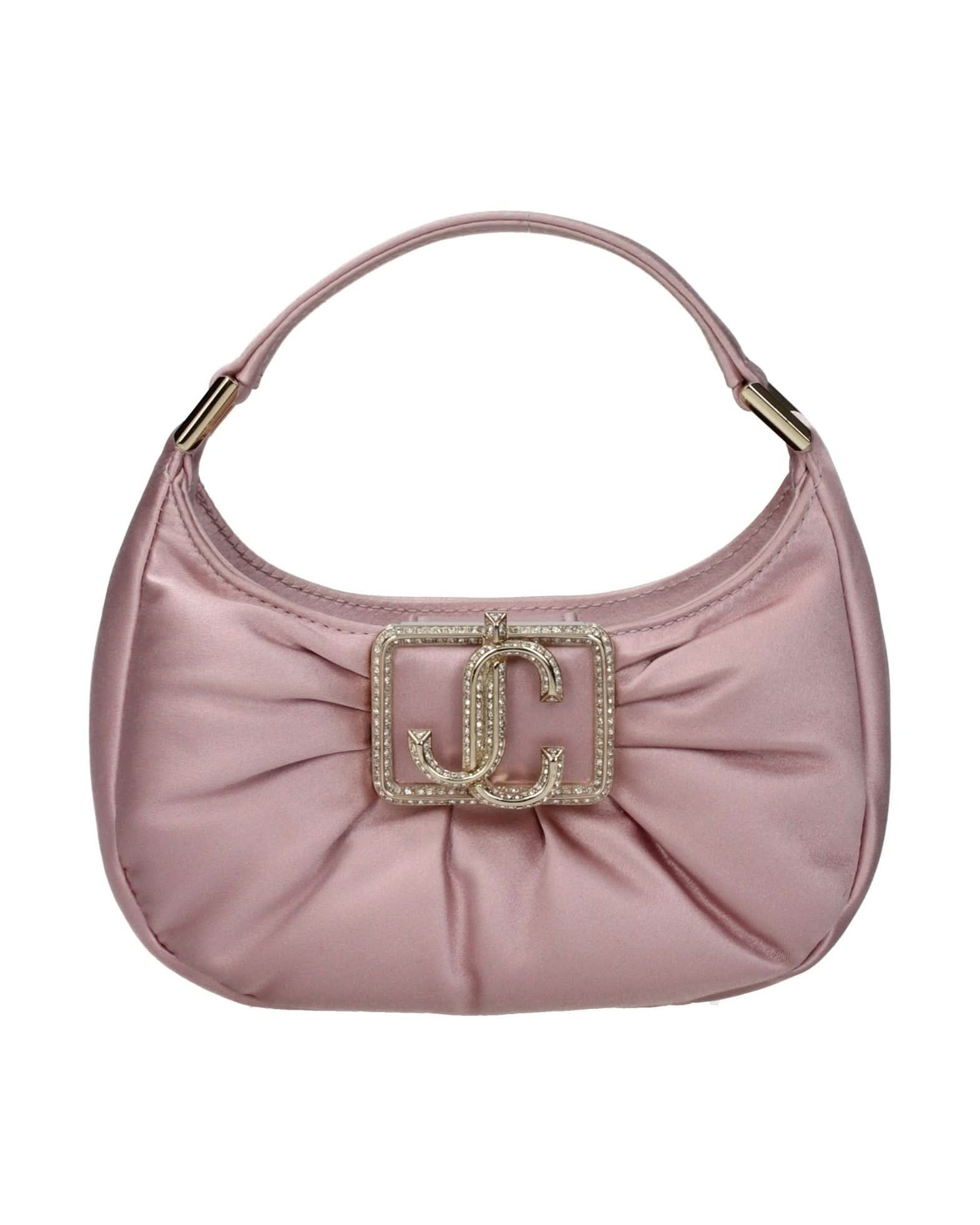 Jimmy Choo Pink Satin Handbag 