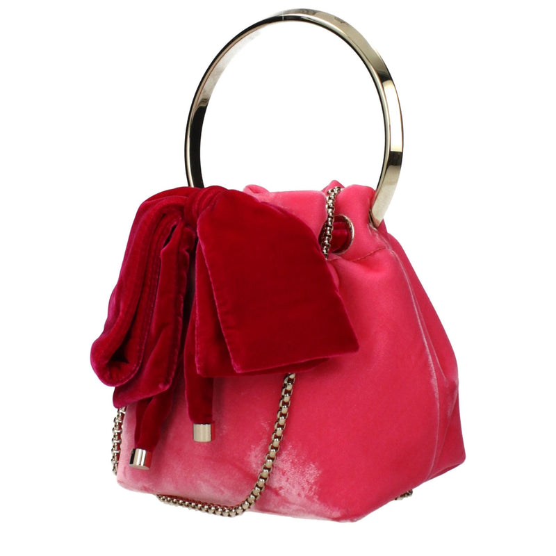 Jimmy Choo Pink Velvet Handbag Glam Steals