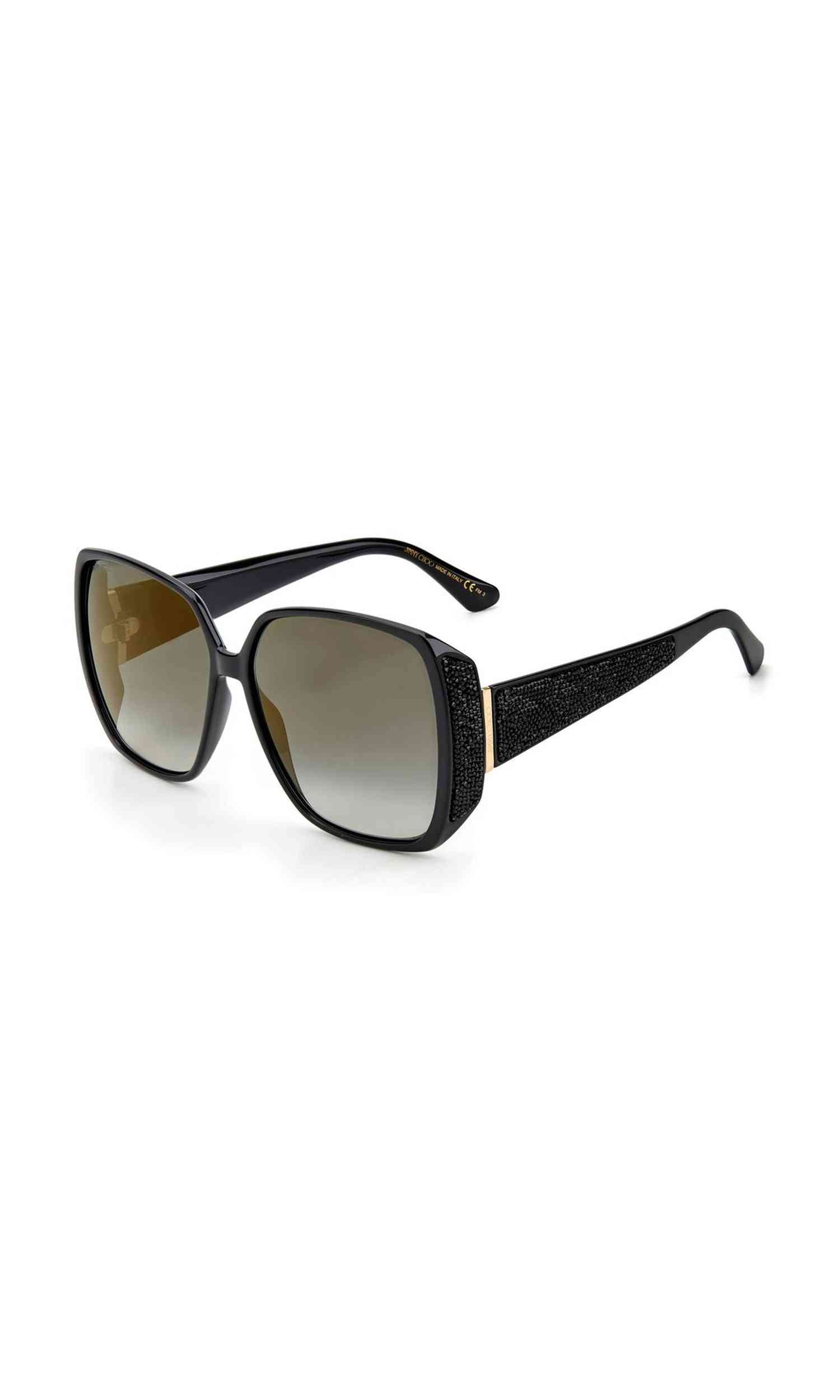 Jimmy Choo Plastic Black Sunglasses Glam Steals