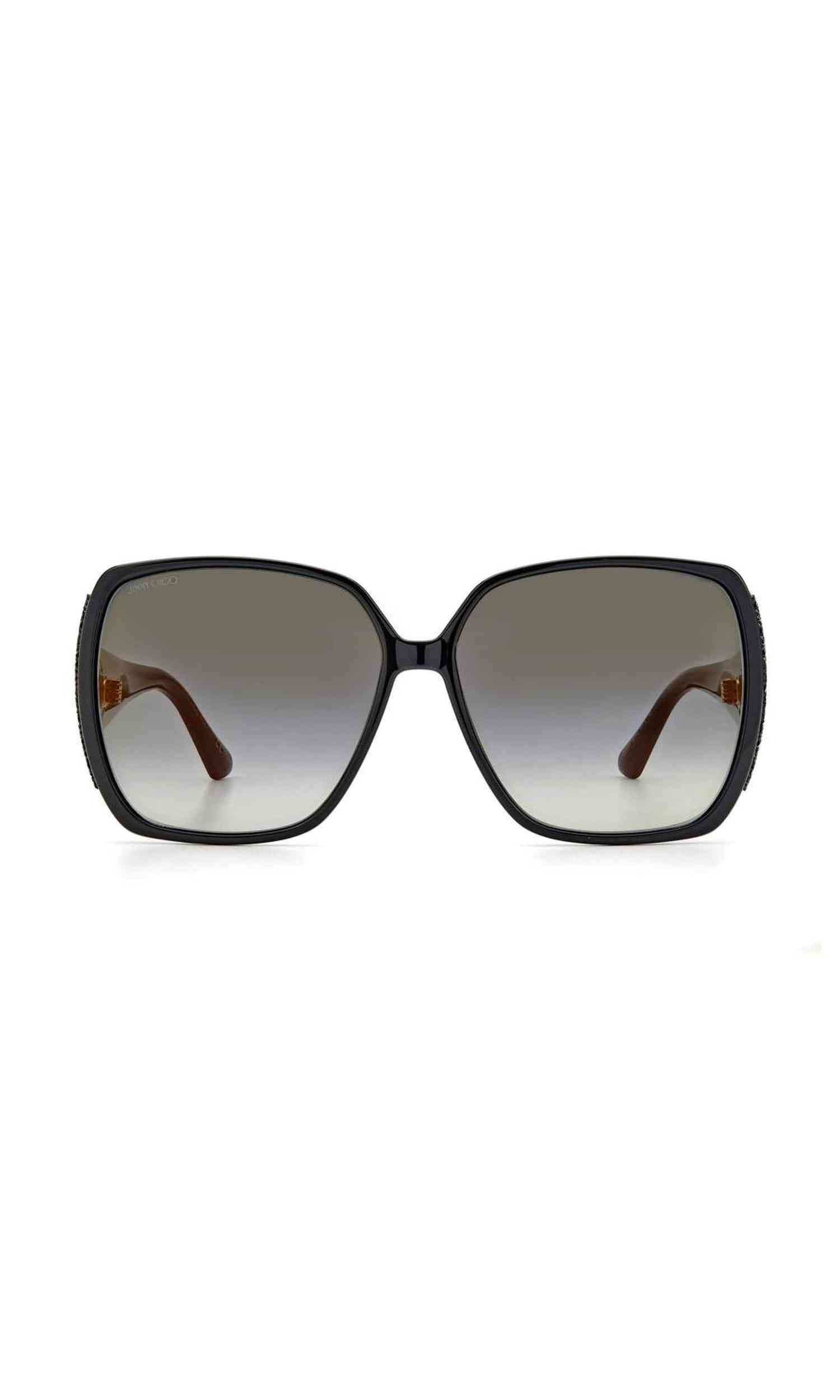 Jimmy Choo Plastic Black Sunglasses Glam Steals