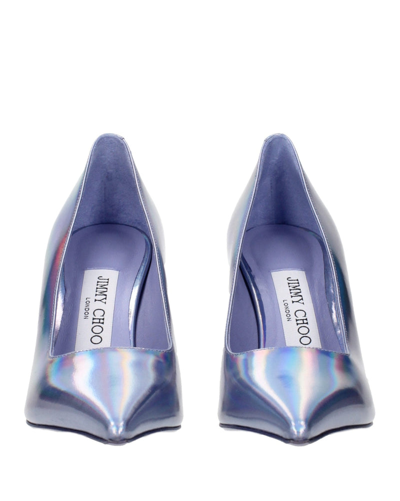 Jimmy Choo Purple Leather High Heel Pumps Glam Steals