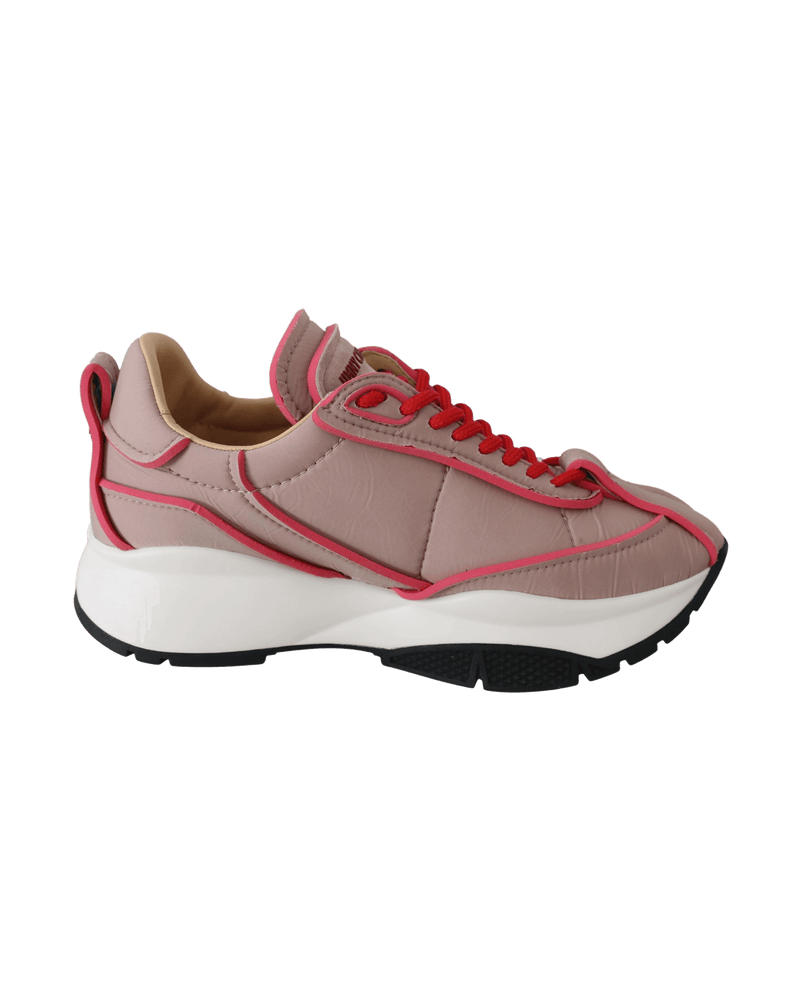 Jimmy Choo Red Ballet Pink Raine Sneakers Glam Steals