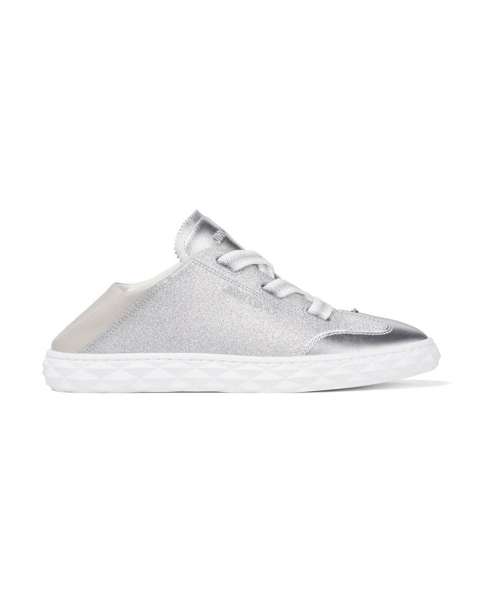 Jimmy Choo Silver Sneakers Glam Steals