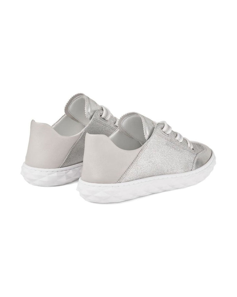 Jimmy Choo Silver Sneakers Sneakers
