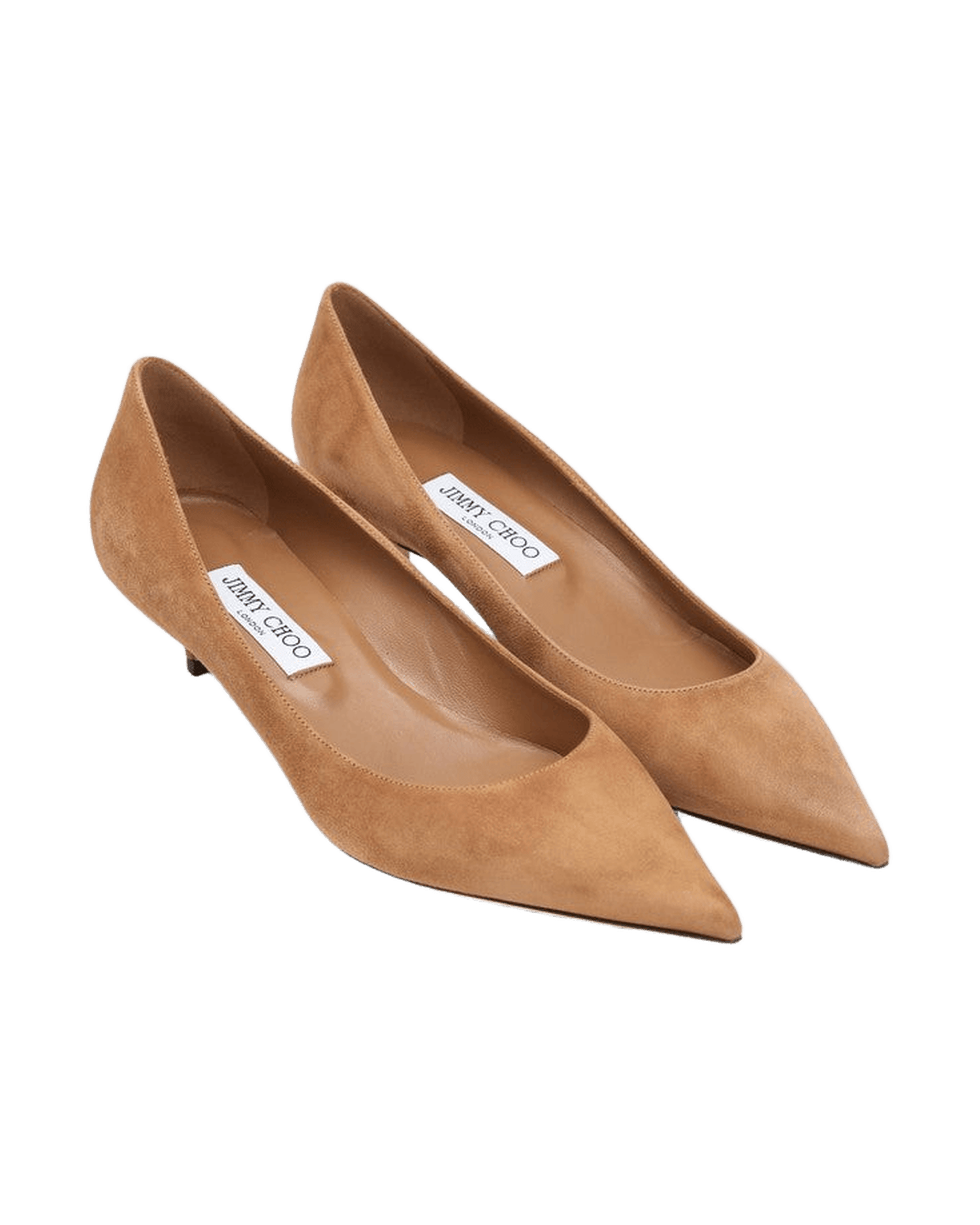 Jimmy Choo Suede DéColleté Amelia In Color Toffee Glam Steals