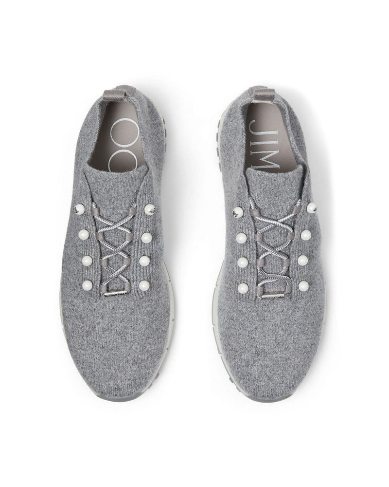 Jimmy Choo Veles Cashmere Knit Trainers Glam Steals