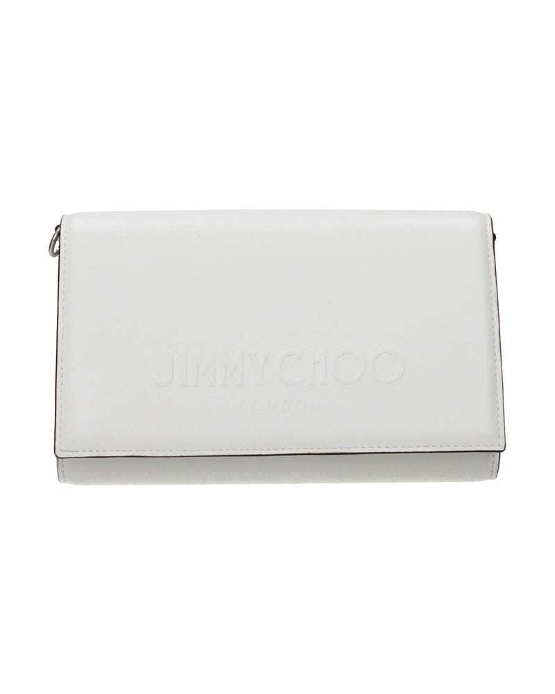 Jimmy Choo White Leather Clutch Bag Glam Steals