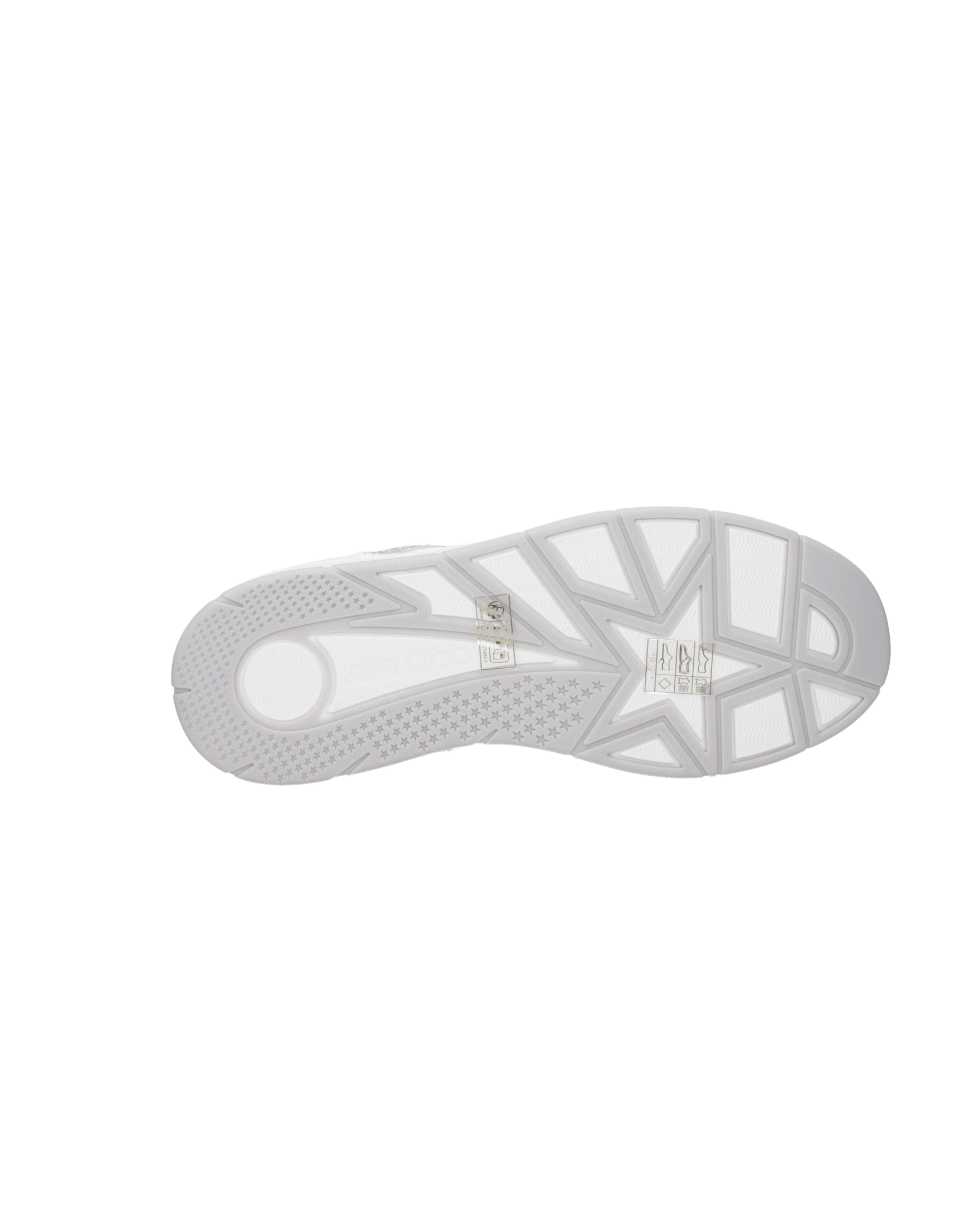 Jimmy Choo White Leather Low Top