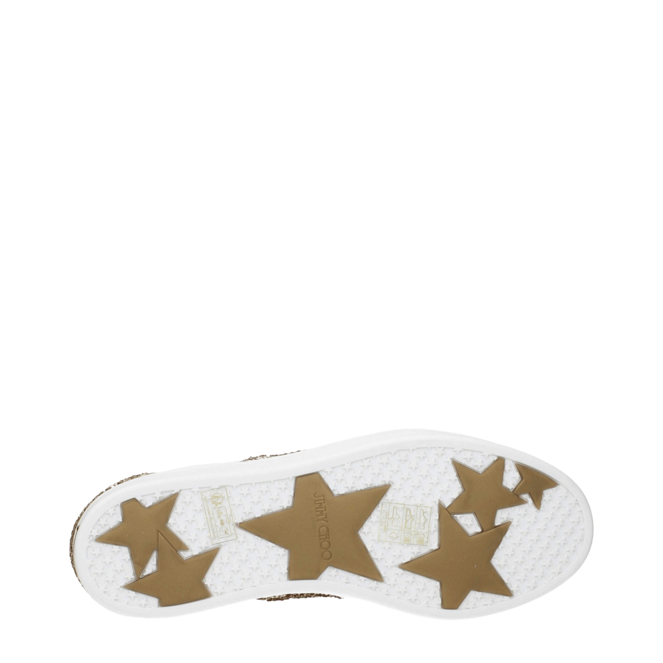 Jimmy Choo White Leather Low Top