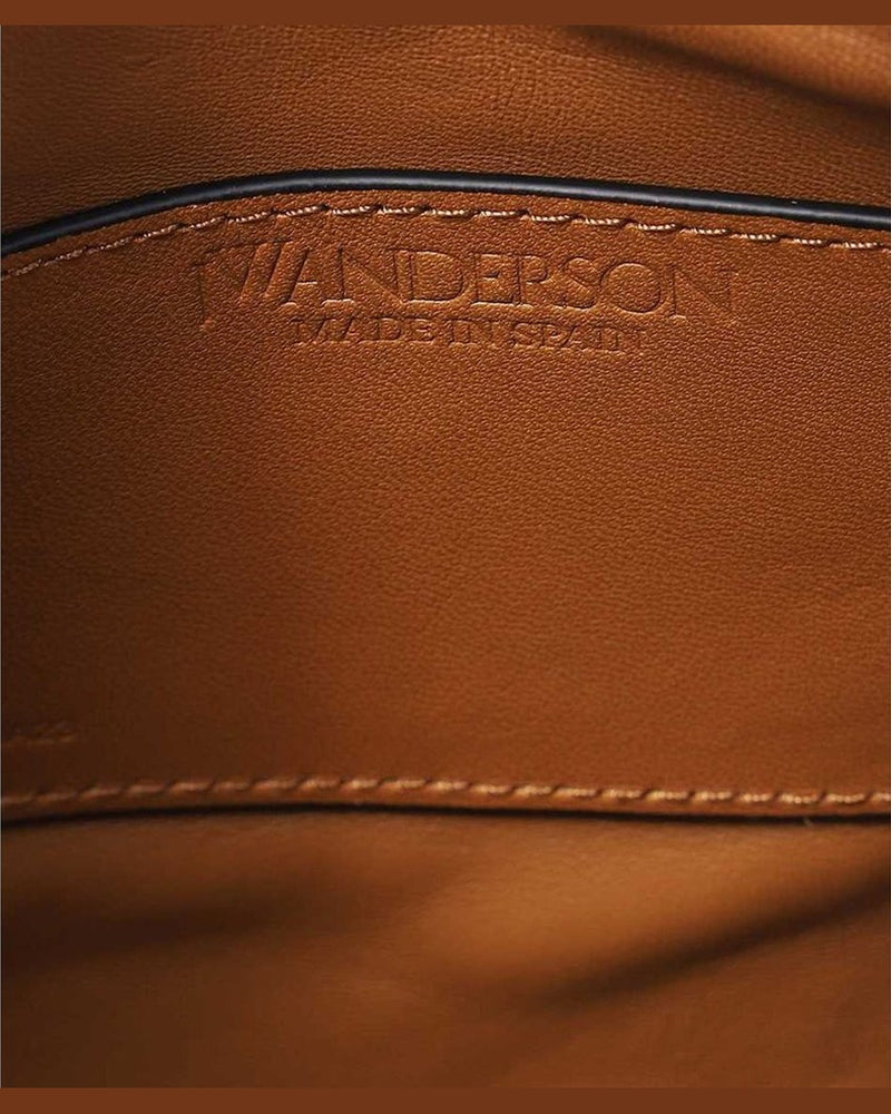 Jw Anderson Brown Canvas Shoulder Bag Glam Steals