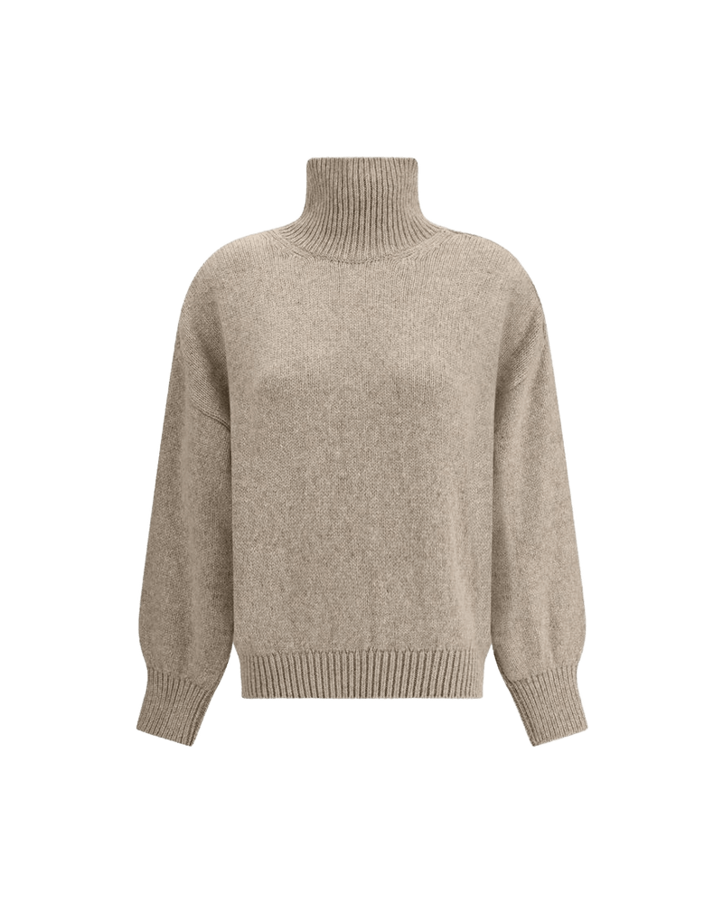 Khaite Beige Cashmere Sweater Glam Steals