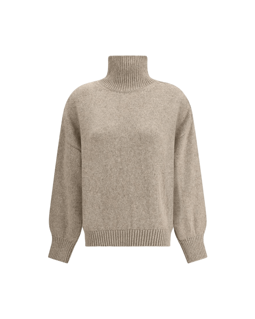 Khaite Beige Cashmere Sweater Glam Steals