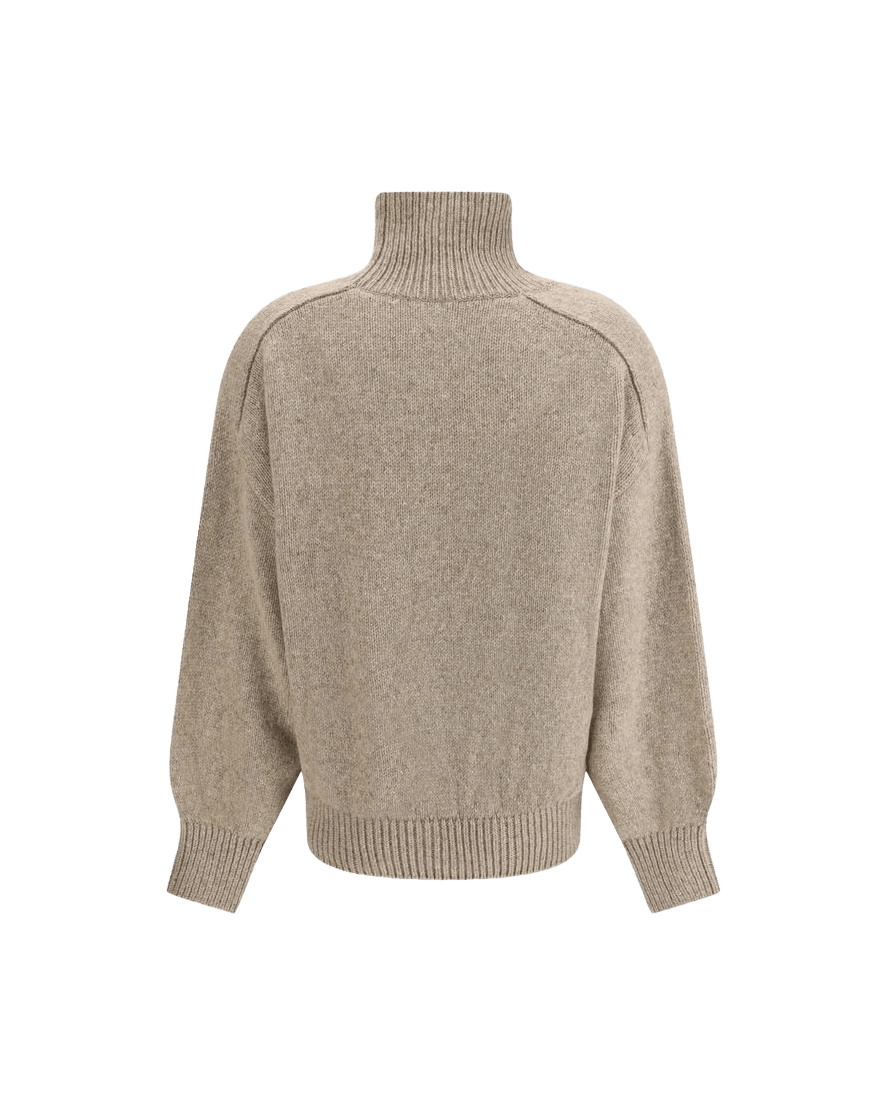 Khaite Beige Cashmere Sweater Glam Steals