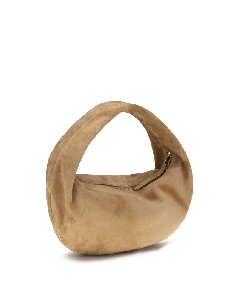Khaite Beige Shoulder Bag Glam Steals