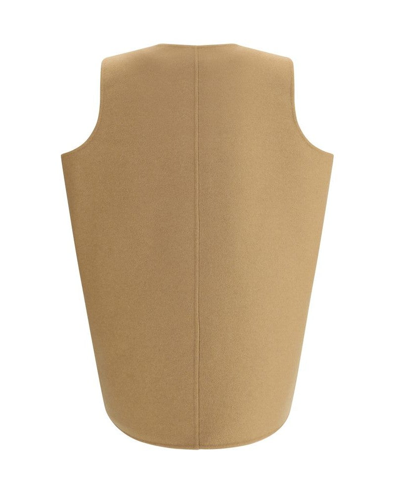 Khaite Beige Wool Casual Dress Glam Steals