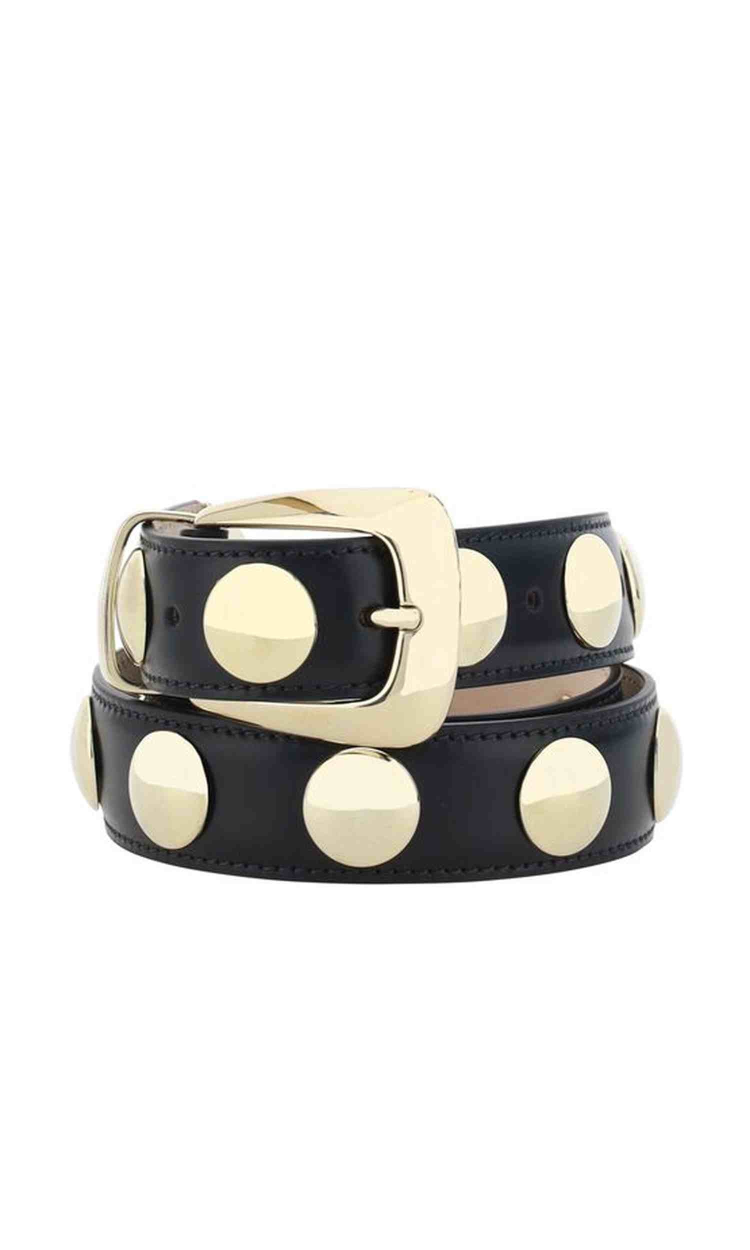 Khaite Benny Leather Belt Glam Steals