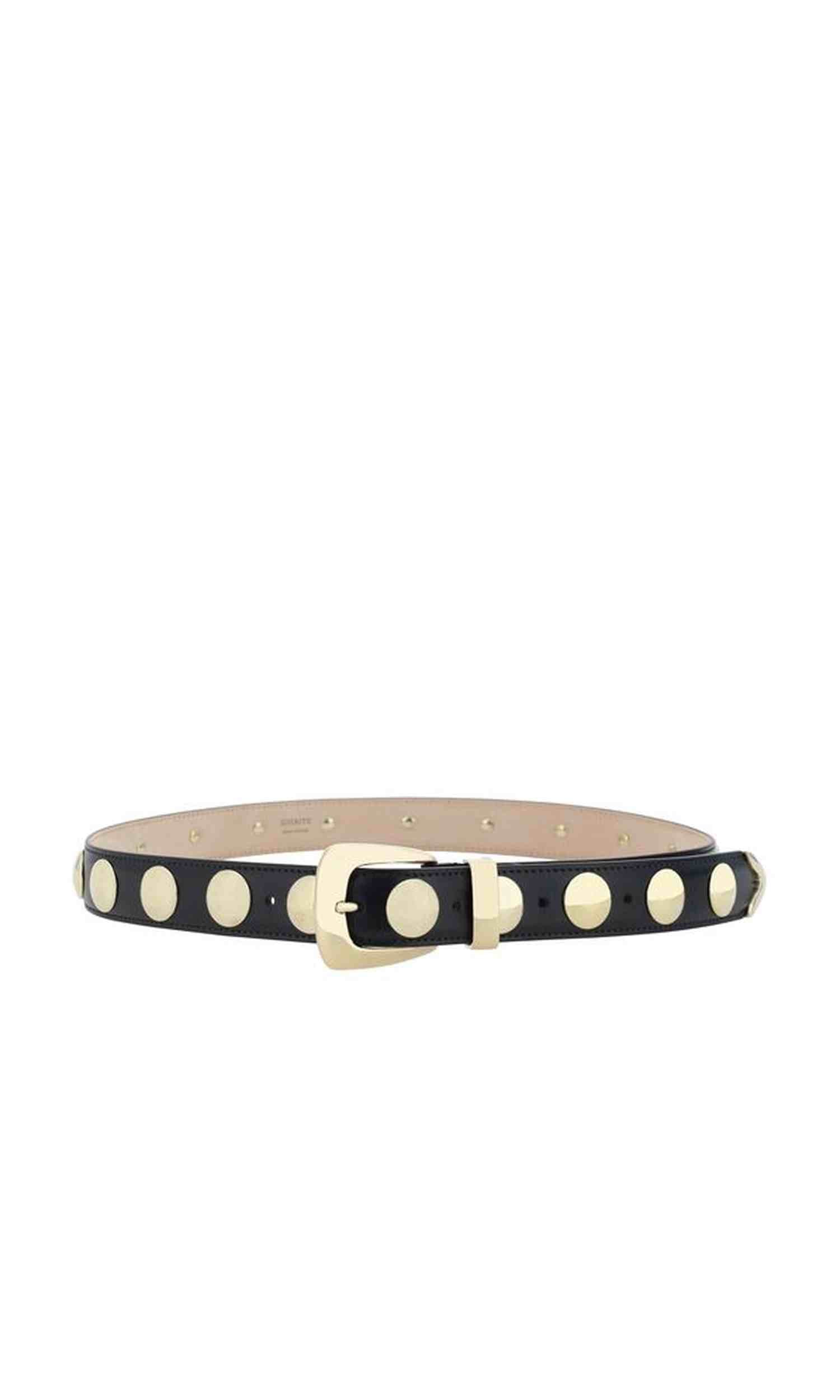 Khaite Benny Leather Belt Glam Steals