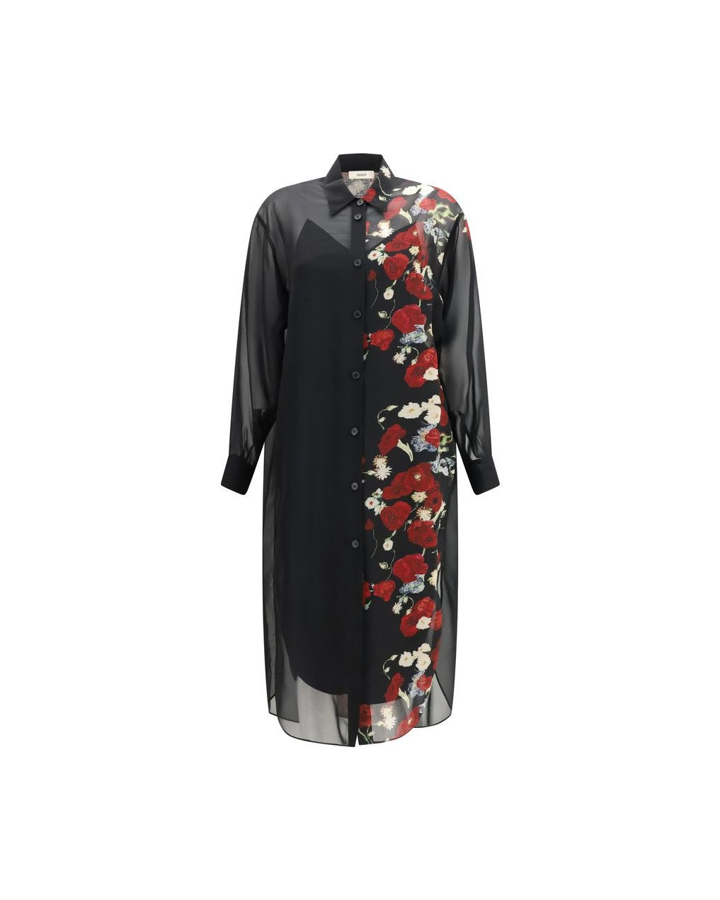 Khaite Black Silk Casual Dress 