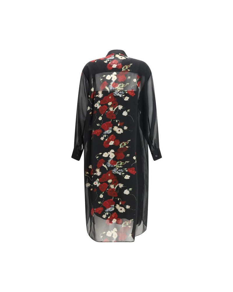 Khaite Black Silk Casual Dress Glam Steals