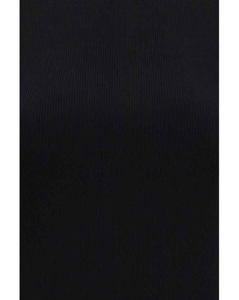 Khaite Black Viscose T-shirt Glam Steals