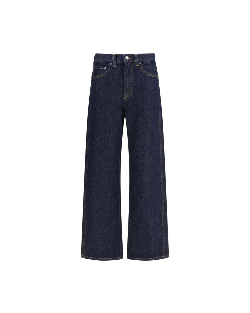 Khaite Blue Cotton Relaxed Fit Jeans Glam Steals