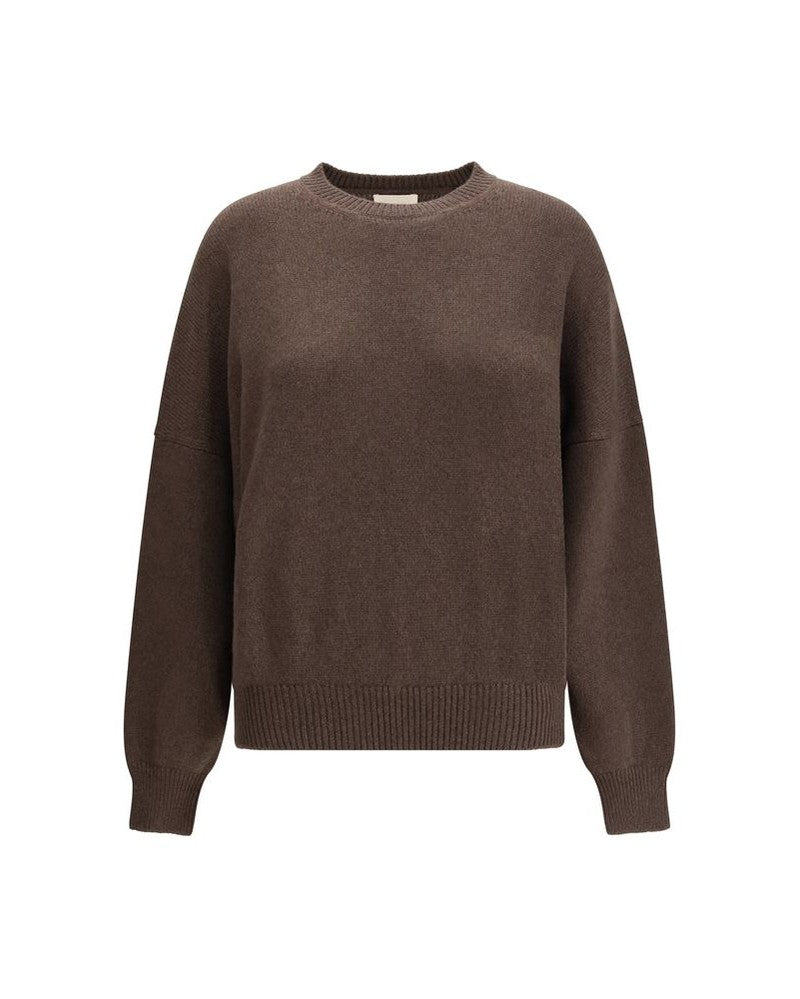 Khaite Brown Cashmere Sweater Glam Steals