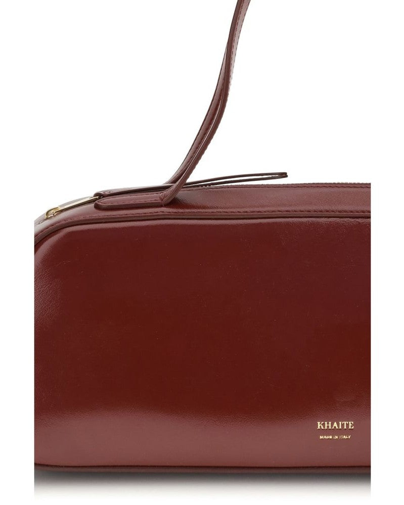 Khaite Calf Leather Bos Taurus Shoulder Bag Shoulder Bags
