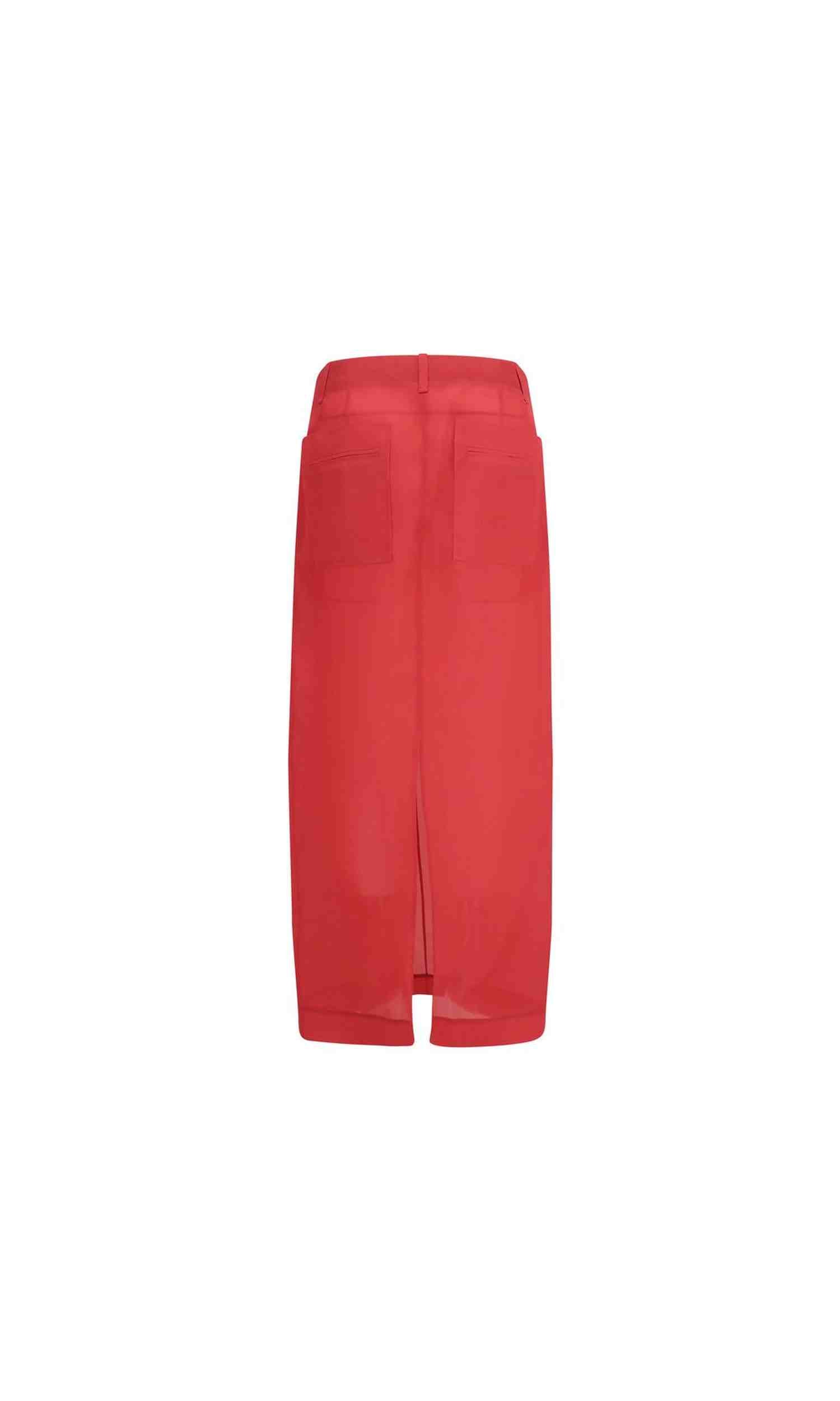 Khaite Lucian Midi Skirt