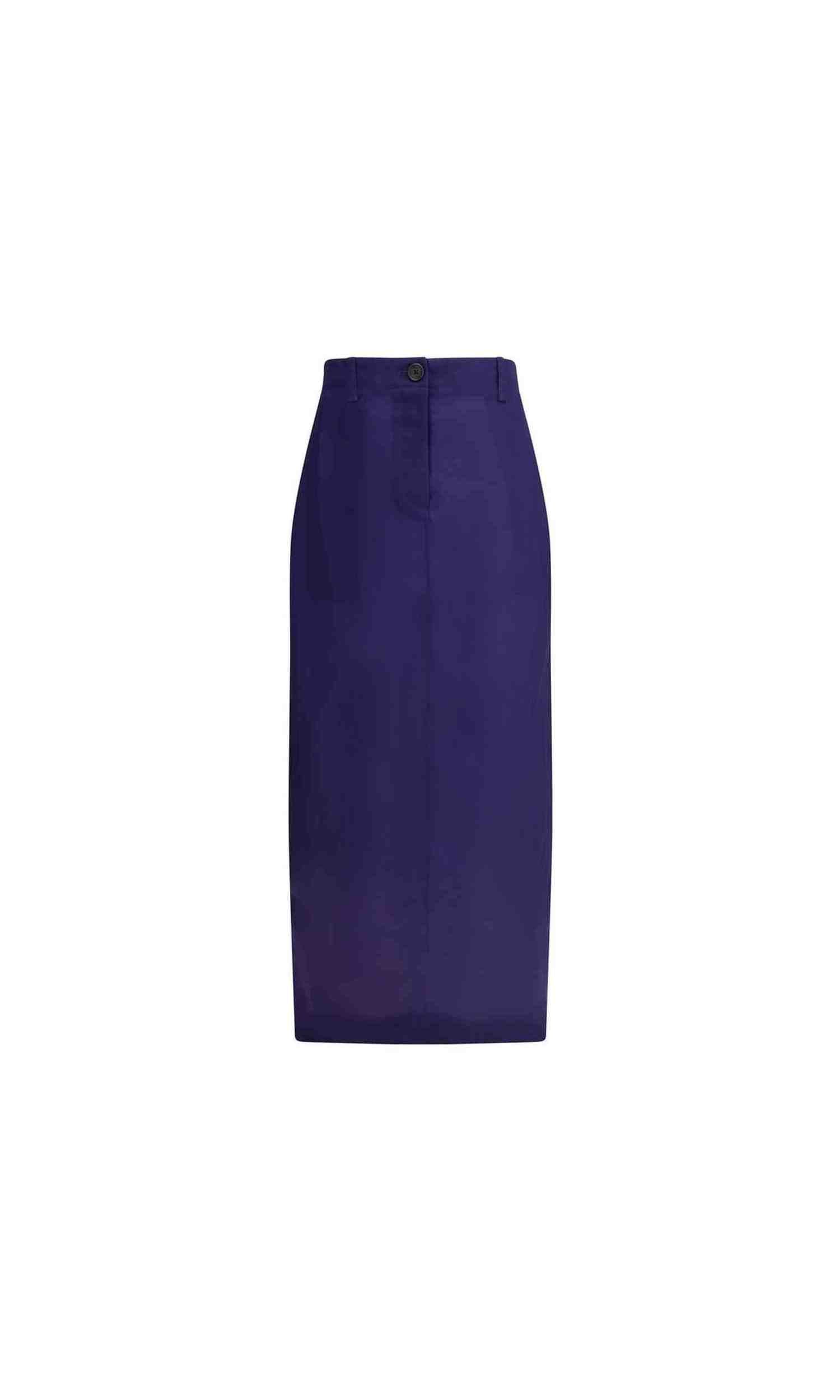 Khaite Lucian Midi Skirt