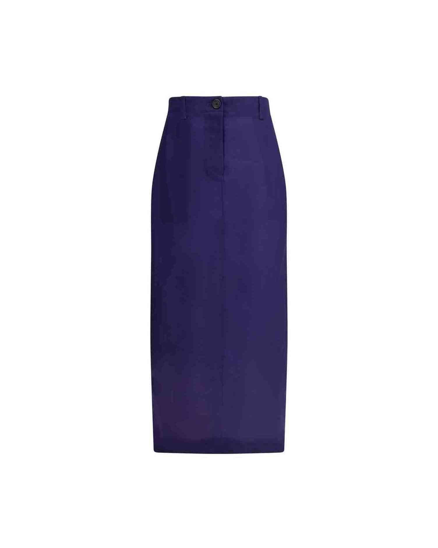 Khaite Lucian Midi Skirt Glam Steals