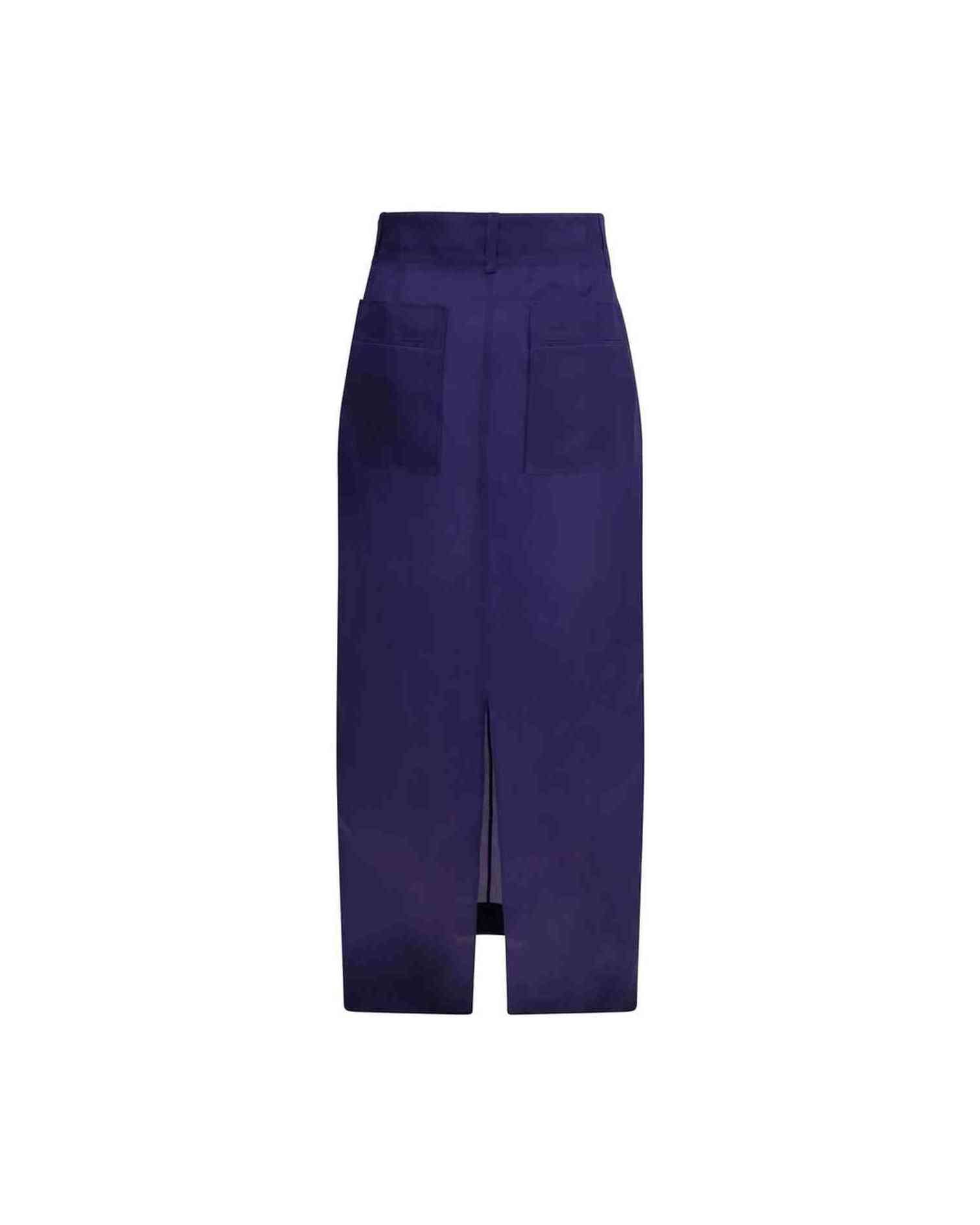 Khaite Lucian Midi Skirt Glam Steals