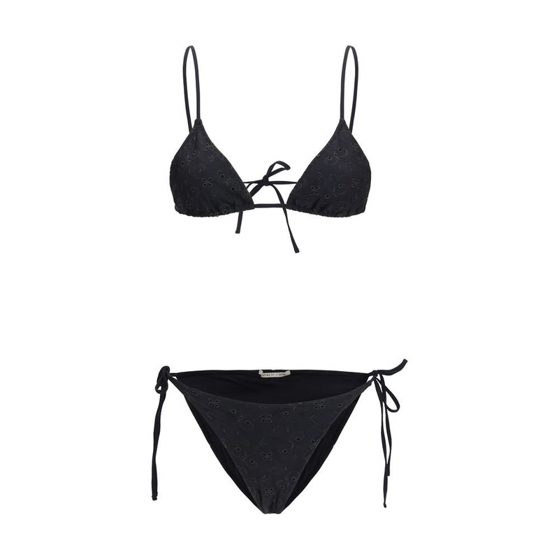 Kristina Ti Black Polyester Bikini Glam Steals
