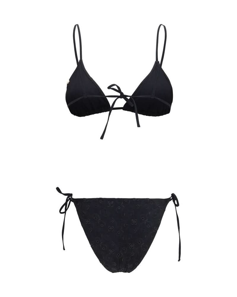 Kristina Ti Black Polyester Bikini Glam Steals