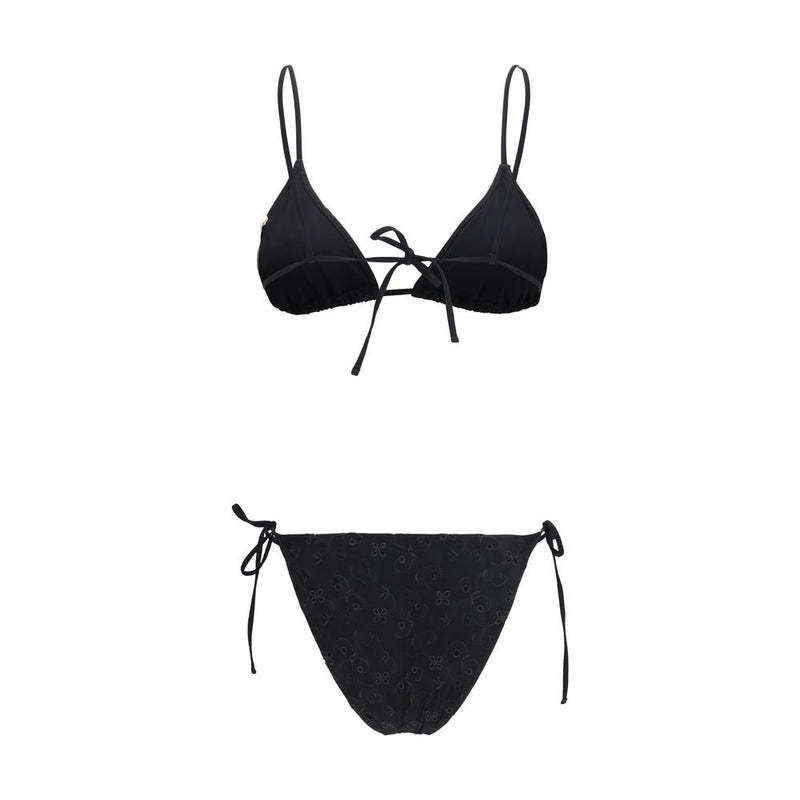 Kristina Ti Black Polyester Bikini Glam Steals