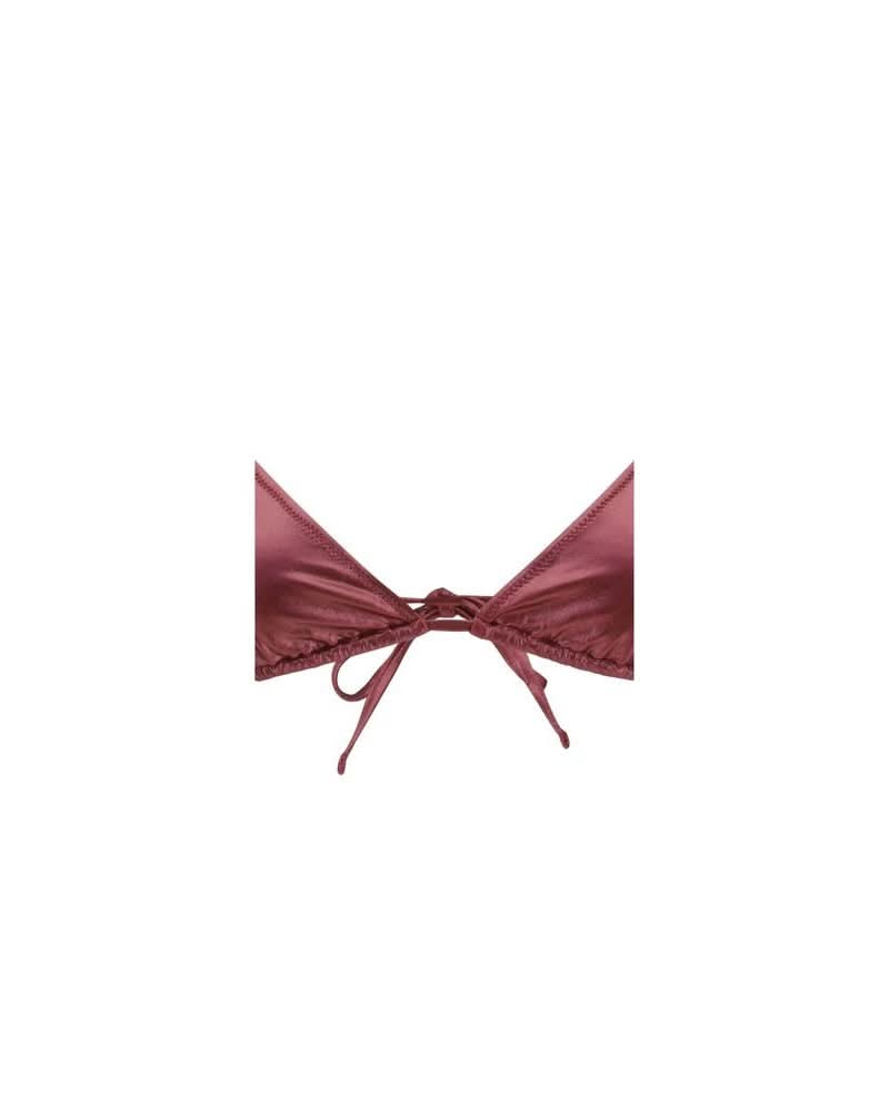 Kristina Ti Bordeaux Polyamide Bikini Glam Steals