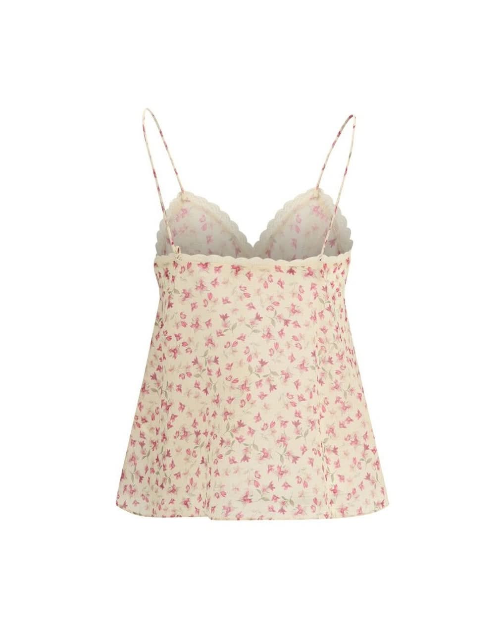 Kristina Ti Multicolor Ramie Top 