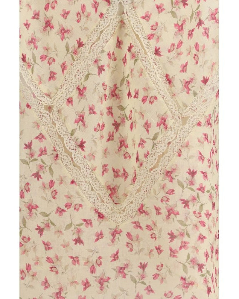 Kristina Ti Multicolor Ramie Top Glam Steals